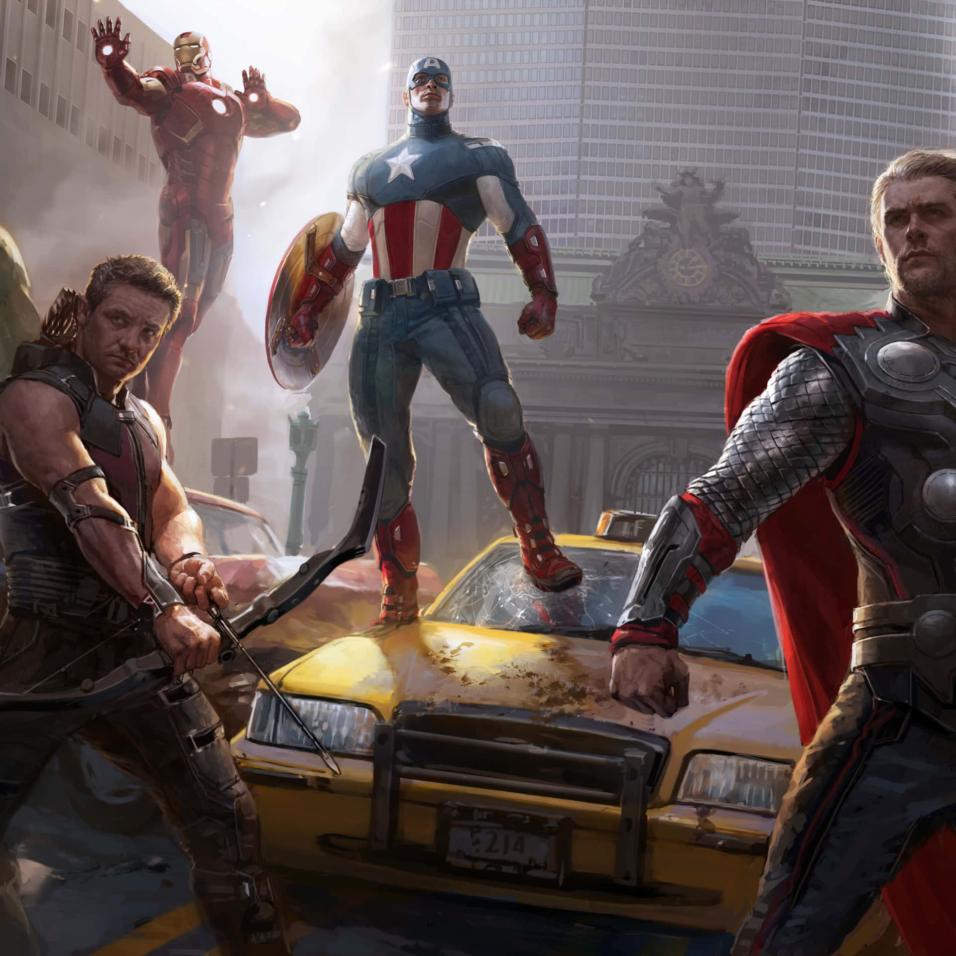 Avengers - The Avengers Background