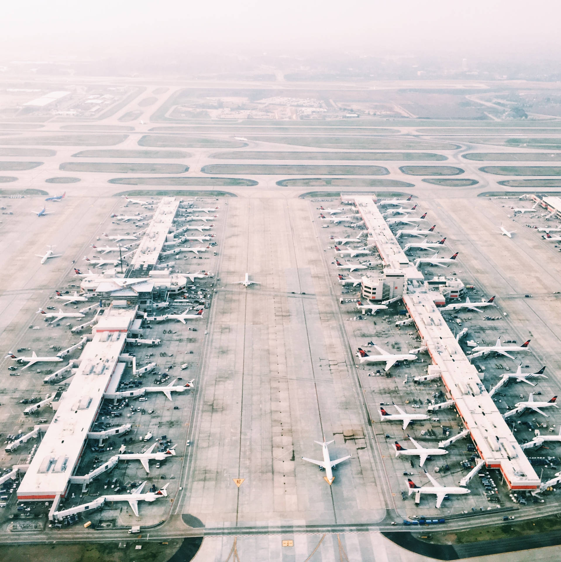 Aviation Hatsfield-jackson Atlanta Airport Background