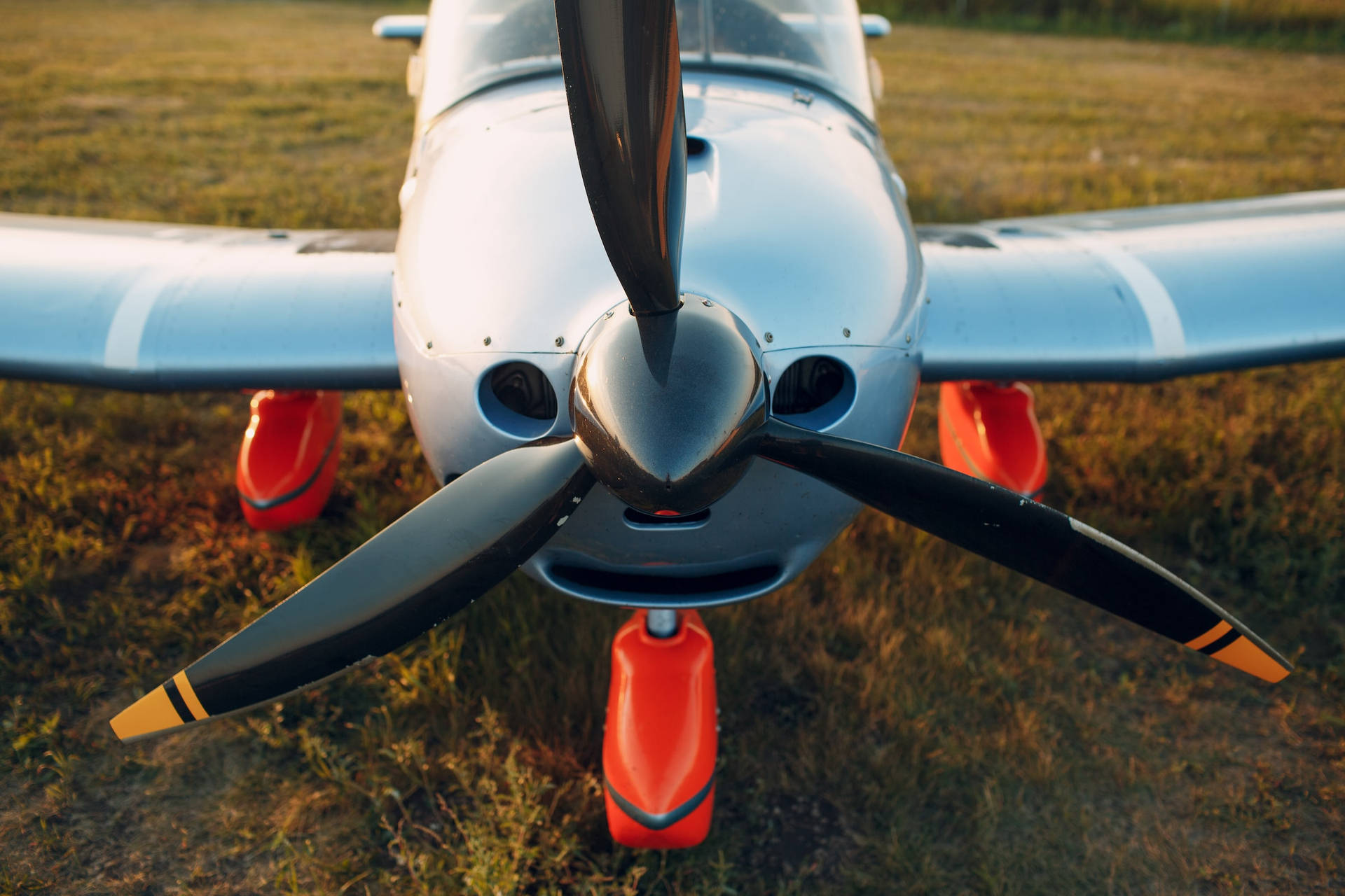 Aviation Monoplane With A Single Propeller