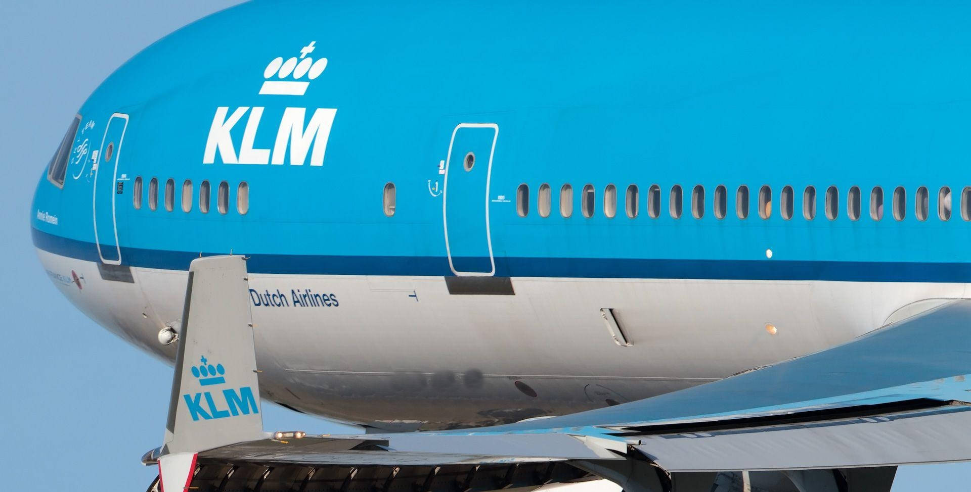 Aviation Teal Body Showcase Klm Background