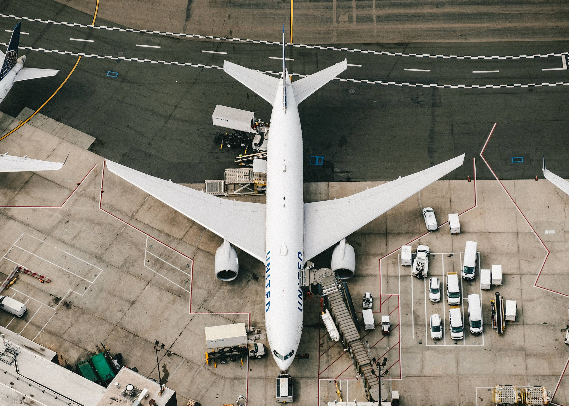 Aviation United Airlines Passenger Airplane