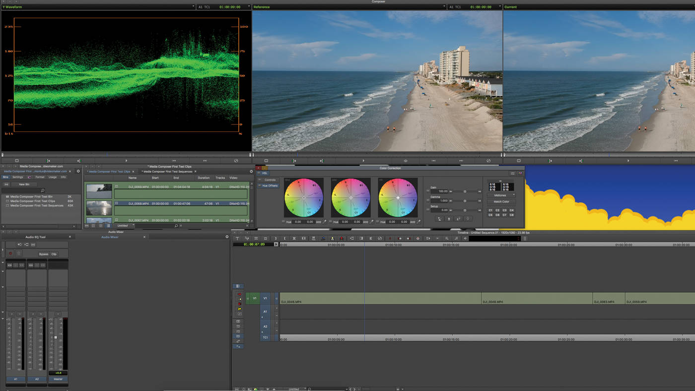 Avid Media Composer First Background