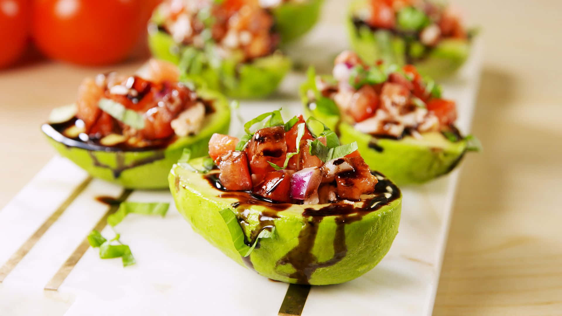 Avocado Healthy Food Background