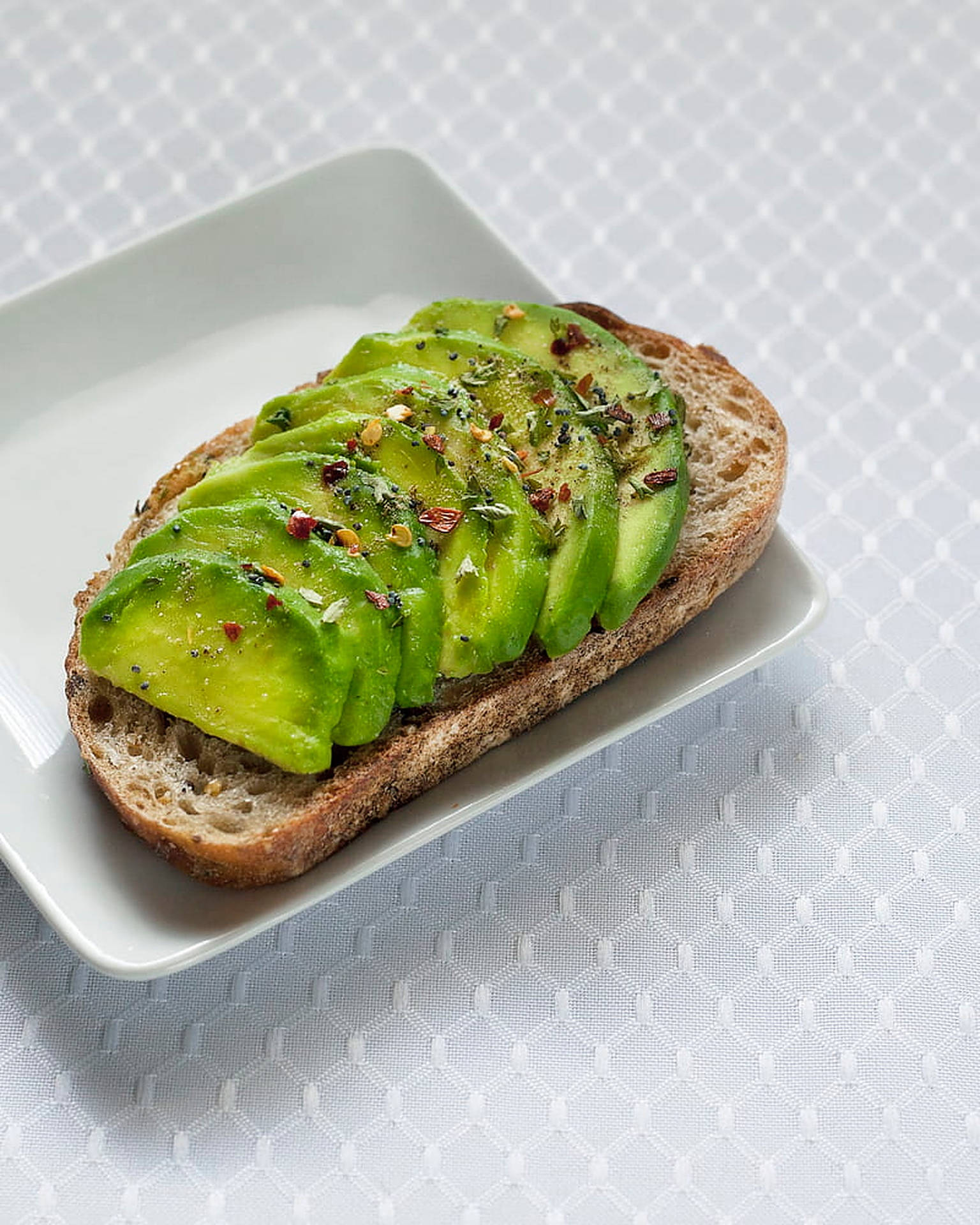 Avocado Toast Sandwich Background