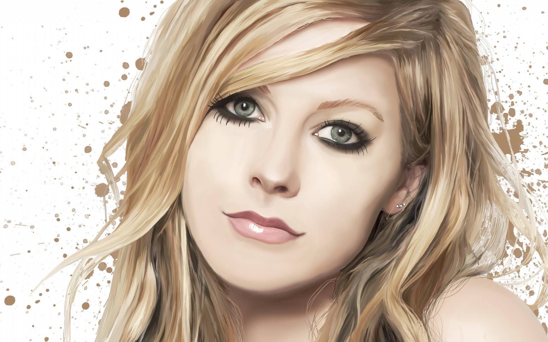 Avril Lavigne Digital Art Background