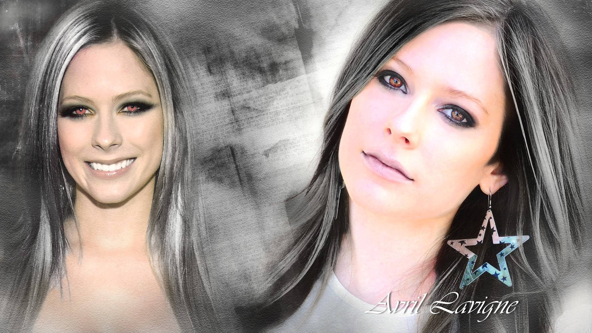 Avril Lavigne Fan Art Background