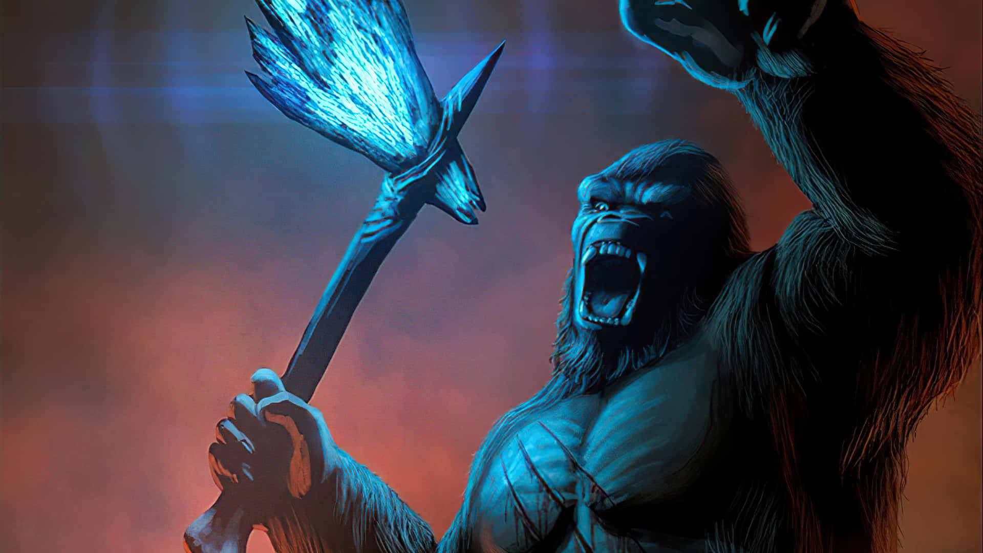 Awaken The Giant: Celebrate With King Kong In 4k Background