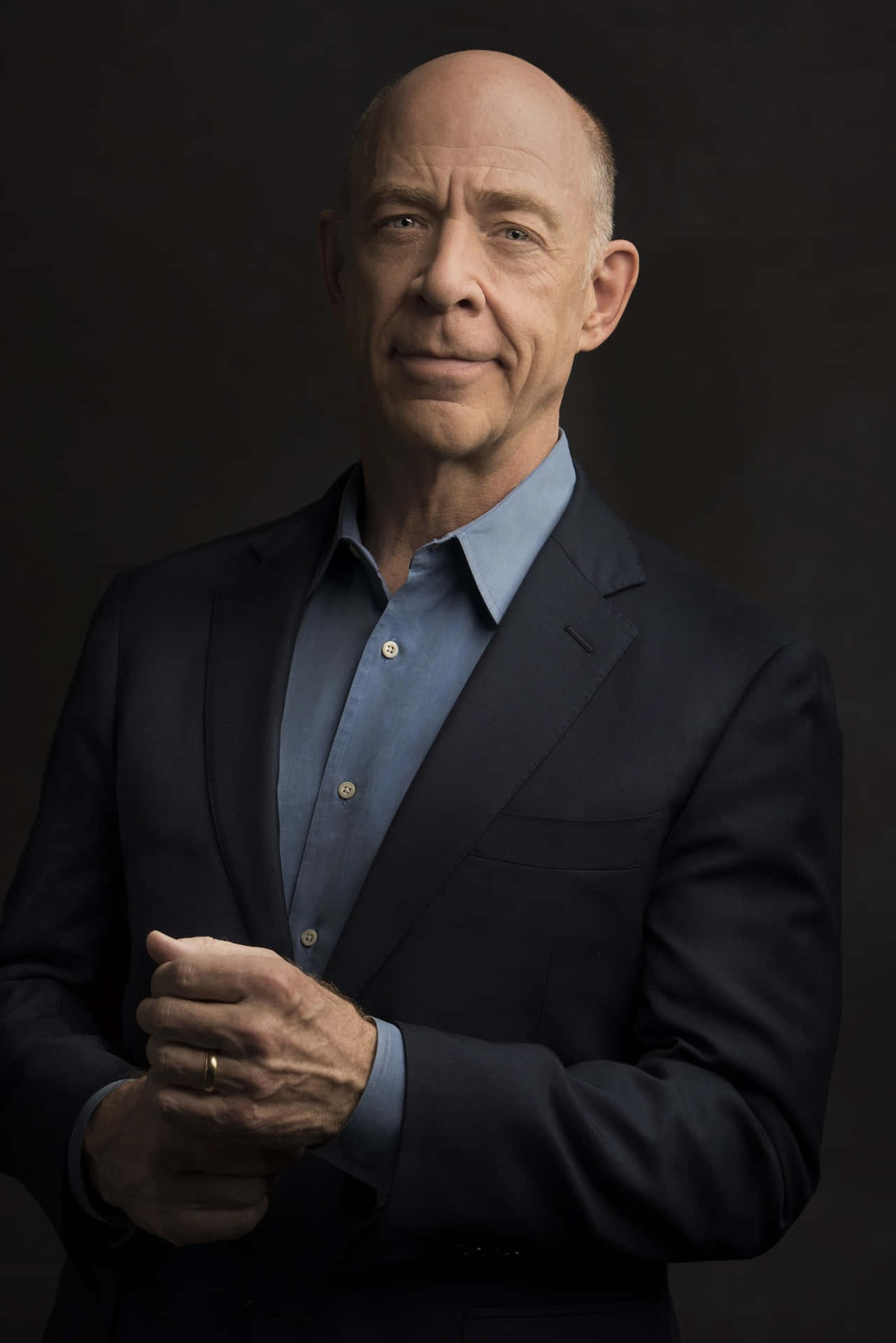 Award-winning Actor J.k. Simmons In A Formal Attire