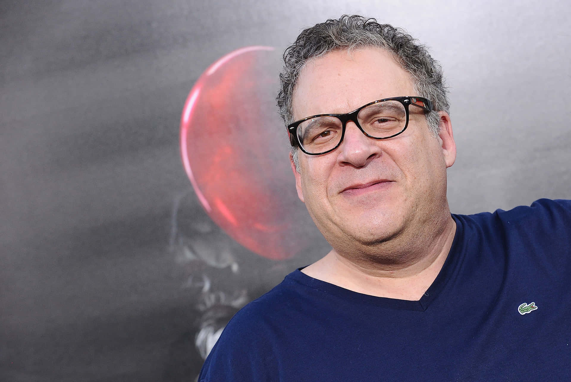 Award-winning Actor Jeff Garlin In A Candid Portrait. Background