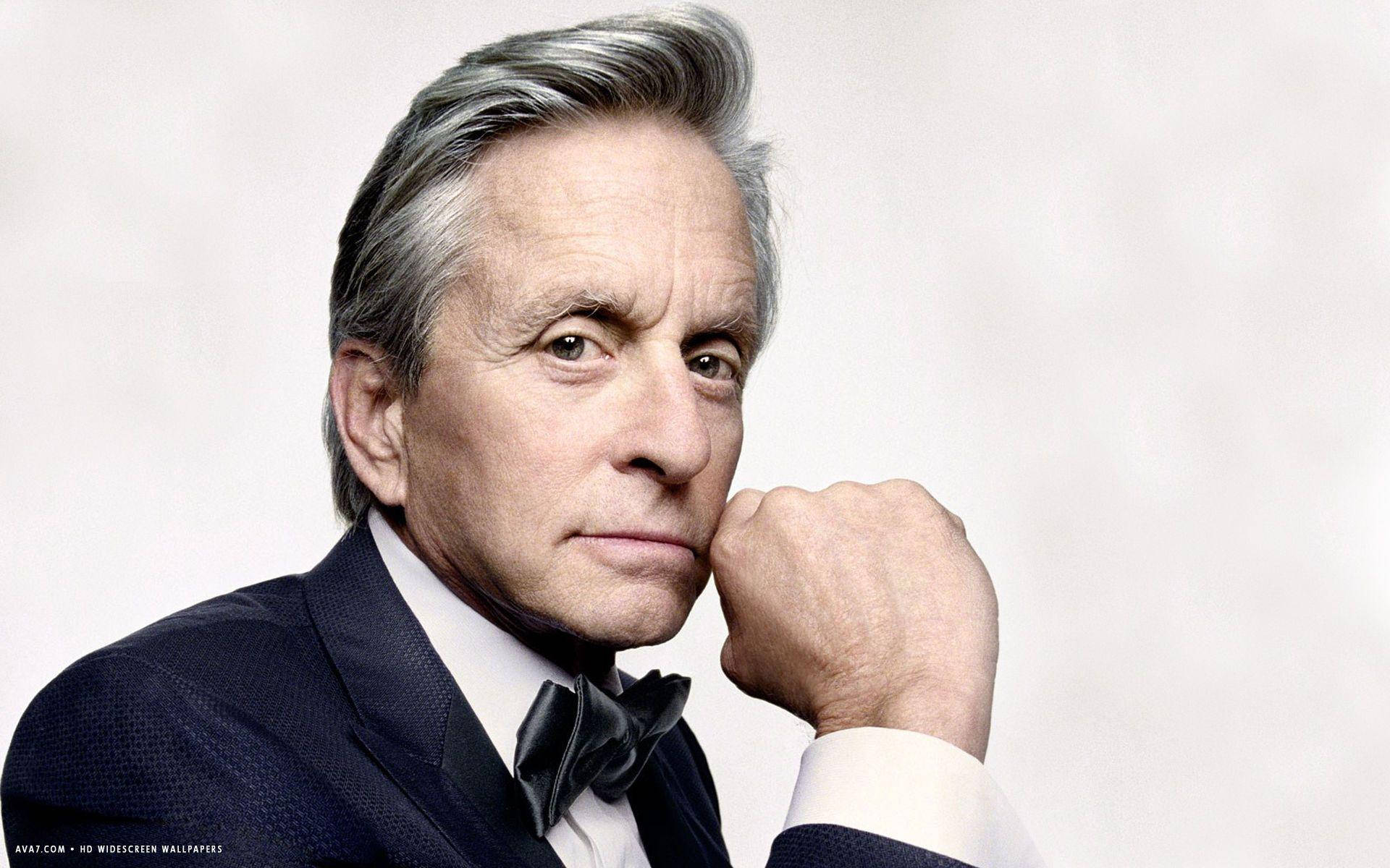 Award-winning Actor Michael Douglas Background