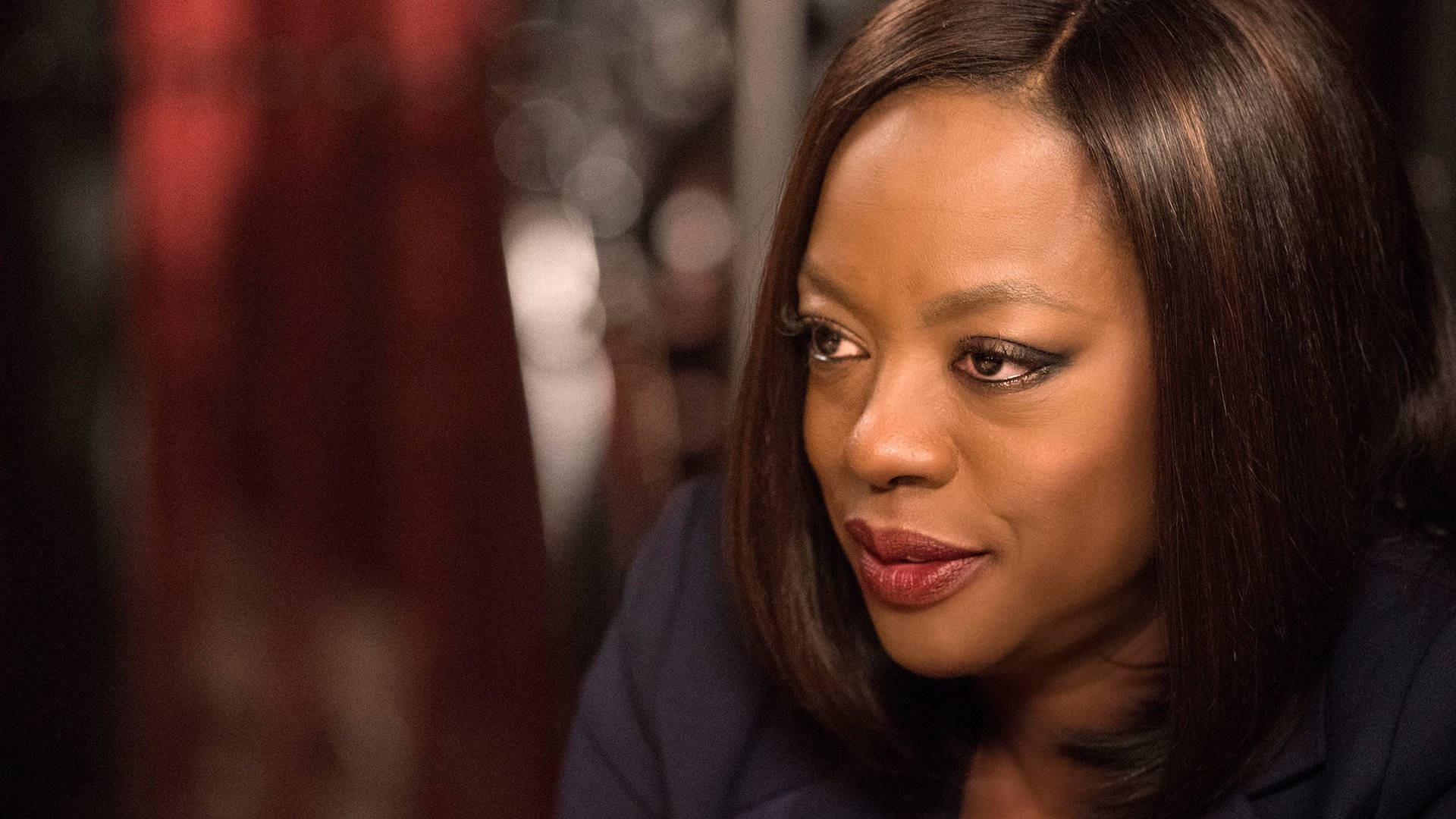 Award-winning Actress Viola Davis As Annalise Keating. Background