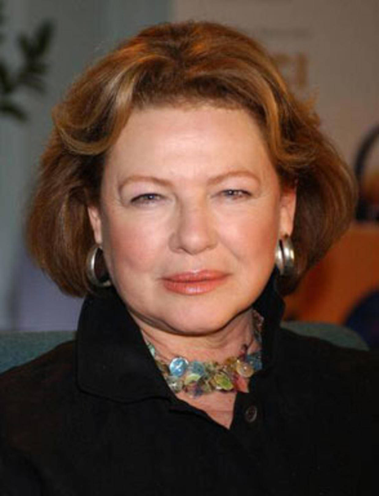 Award-winning American Actress, Dianne Wiest, At The 2004 Press Junket. Background