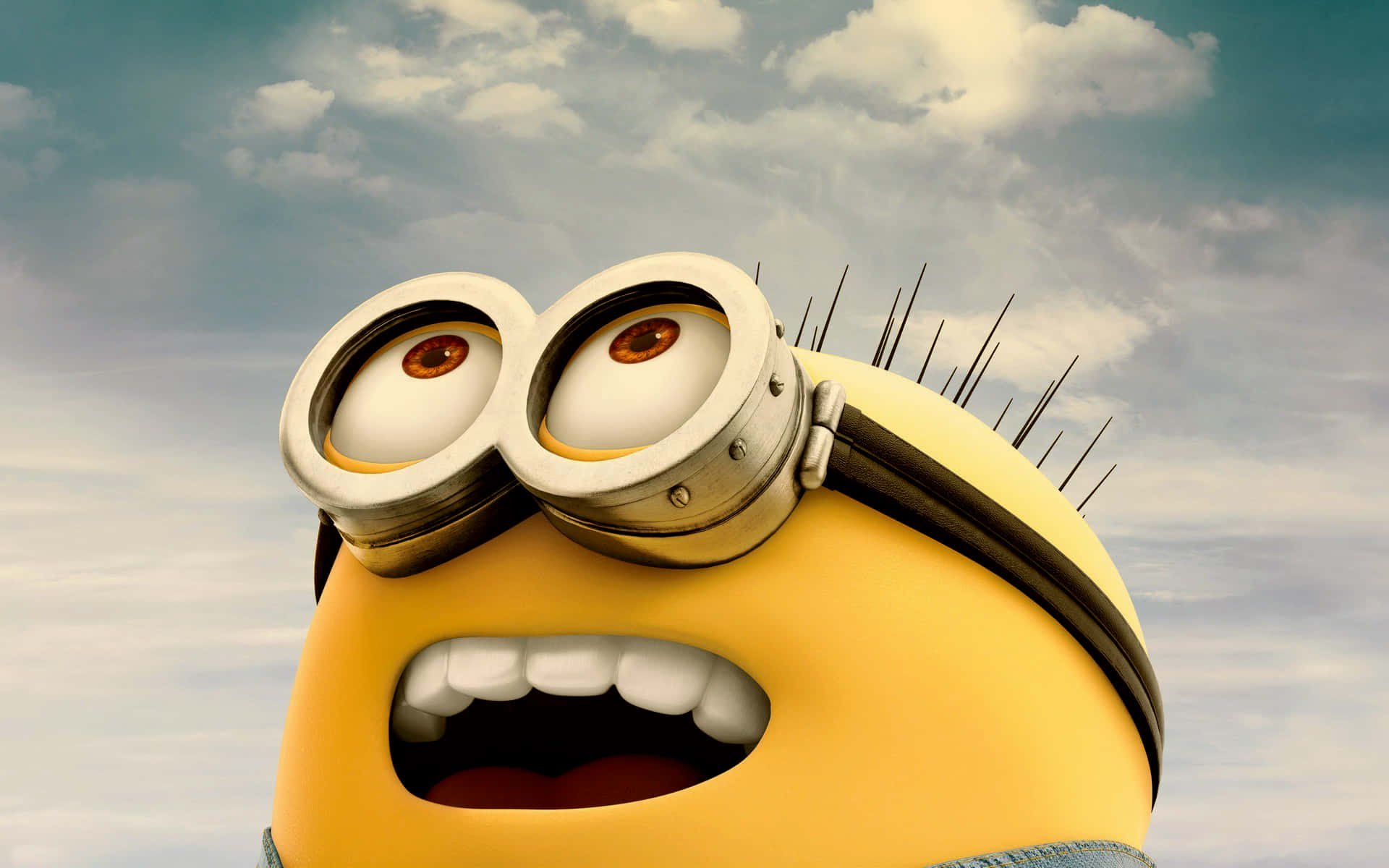 Awed Minion Pfp Background