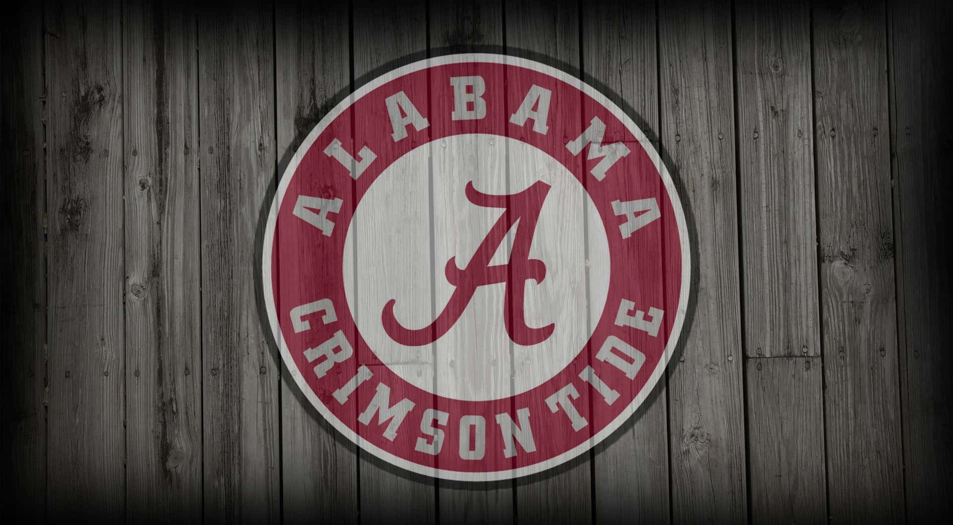 Awesome Alabama Football Team Logo Graphic Art Background