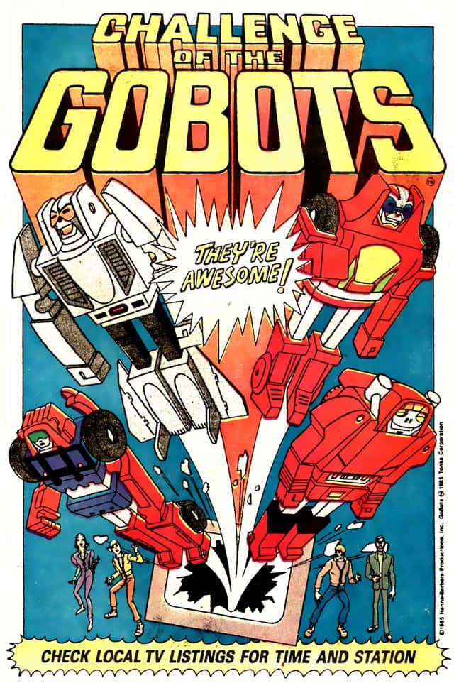 Awesome Challenge Of The Gobots Background