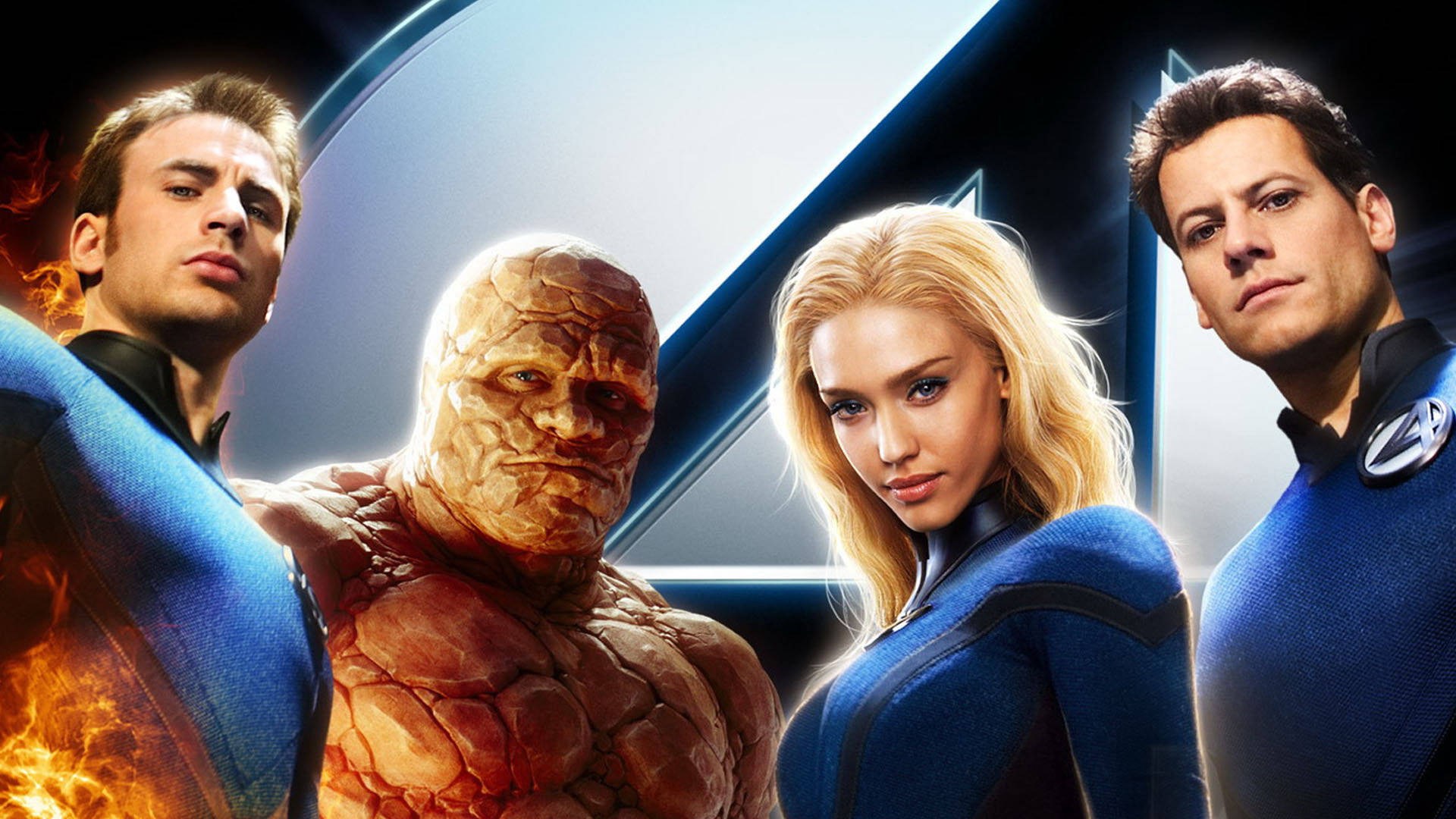 Awesome Fantastic Four Superheroes Background