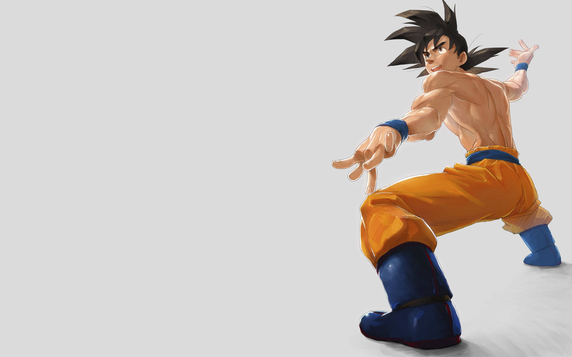 Awesome Goku Action Figure Background