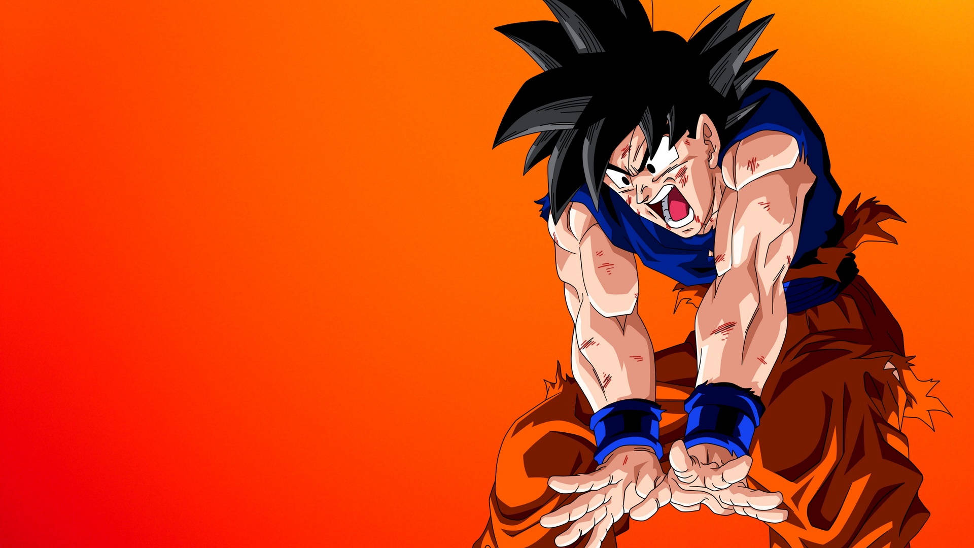 Awesome Goku Kamehameha Pose