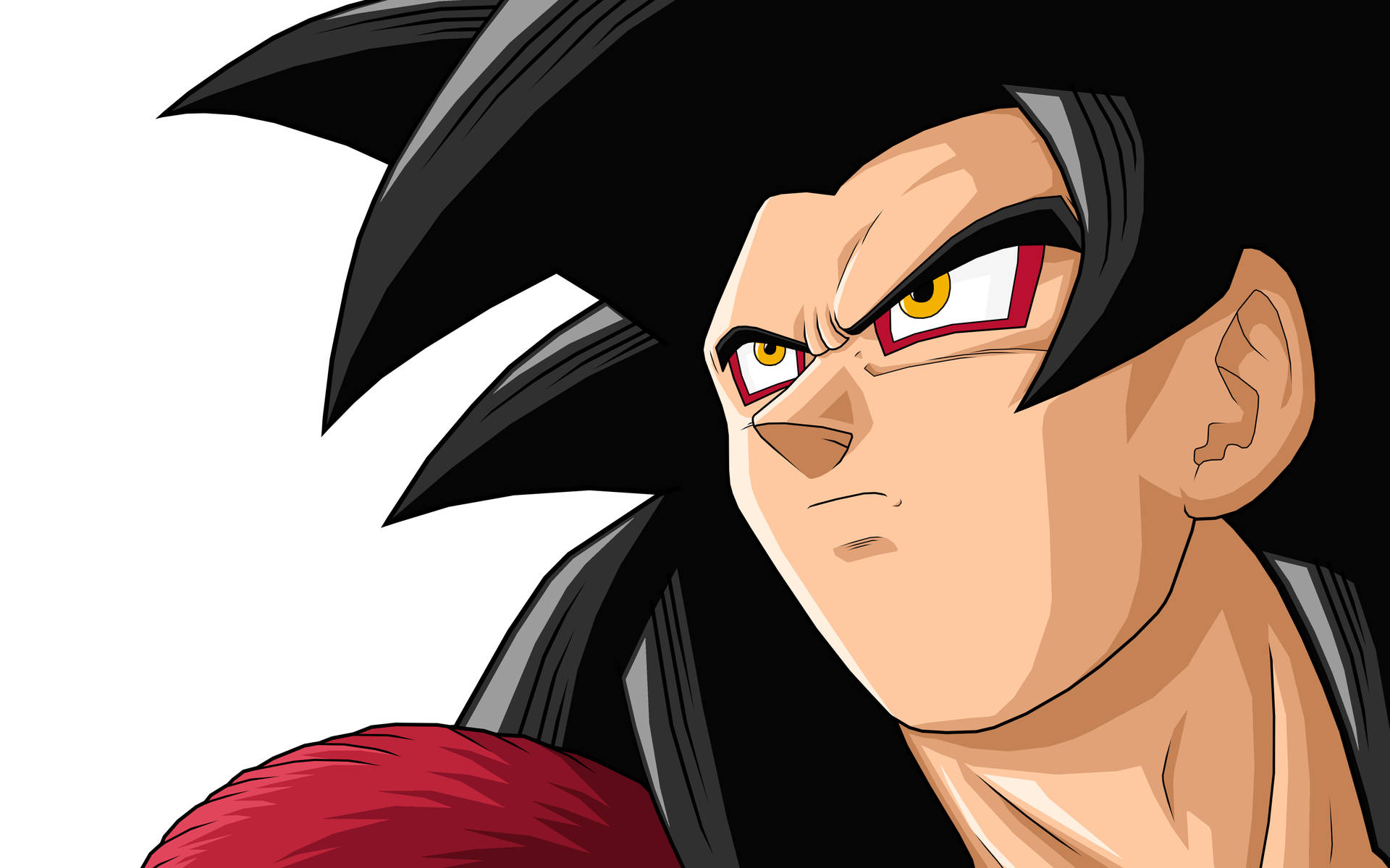 Awesome Goku Saiyan 4 Background