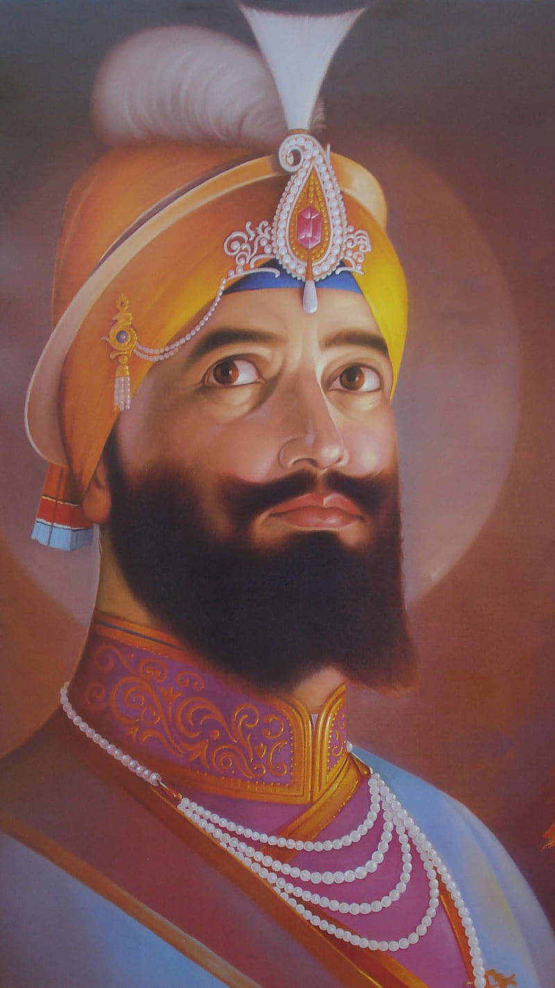 Awesome Guru Gobind Singh Ji Portrait