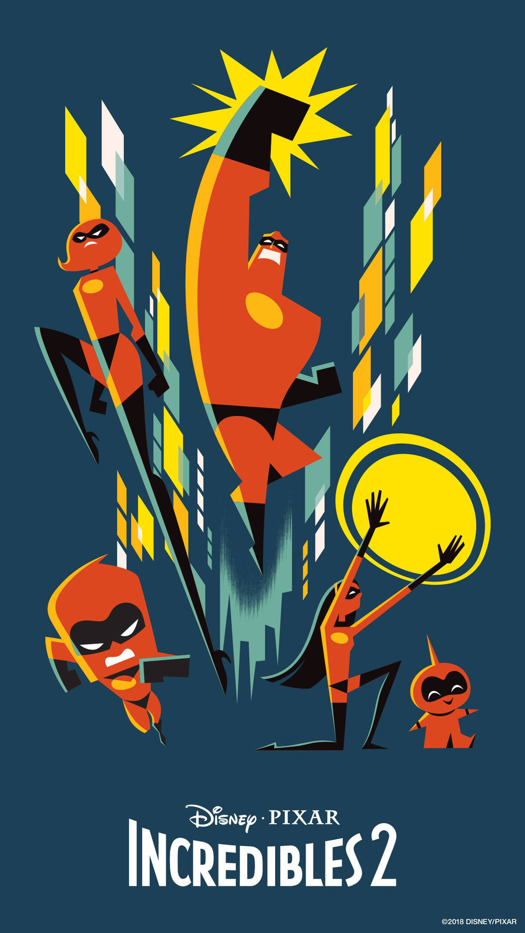 Awesome Incredibles 2 Poster