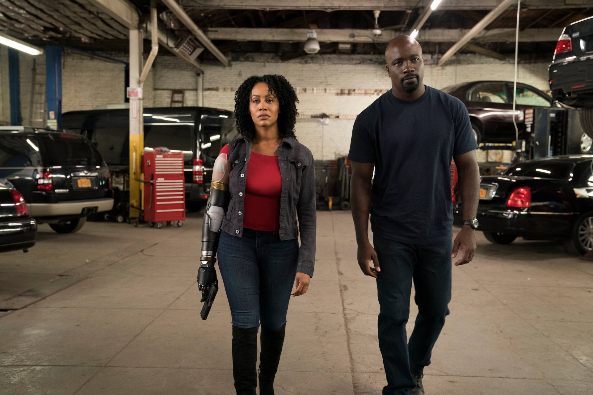 Awesome Misty Knight And Luke Cage