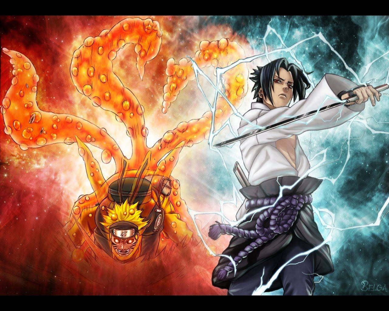 Awesome Naruto With Sasuke