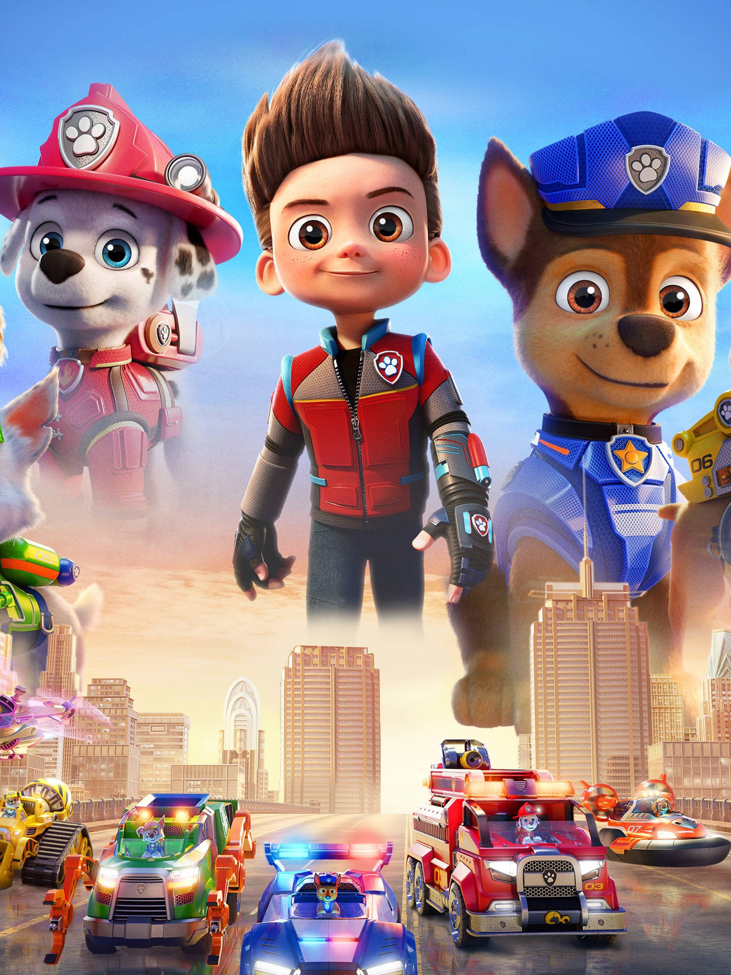 Awesome Paw Patrol The Movie Poster