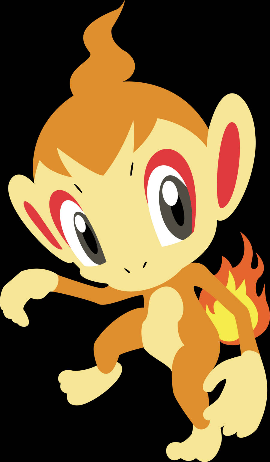 Awesome Pokemon Chimchar Fan Art Background