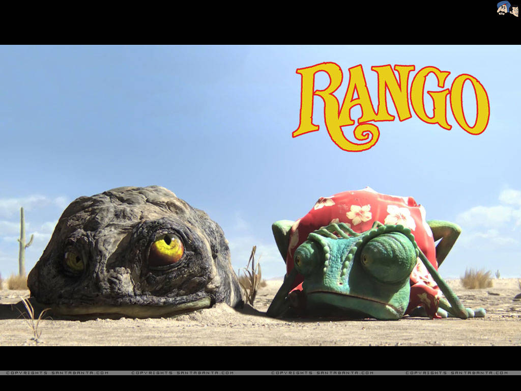 Awesome Poster Of Rango Background