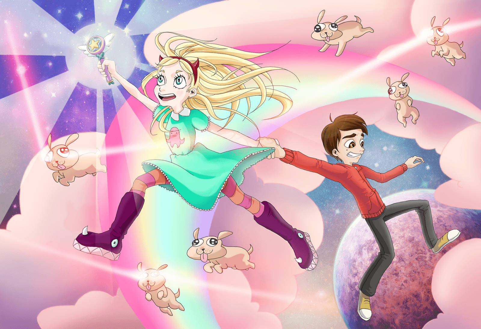 Awesome Star Vs The Forces Of Evil