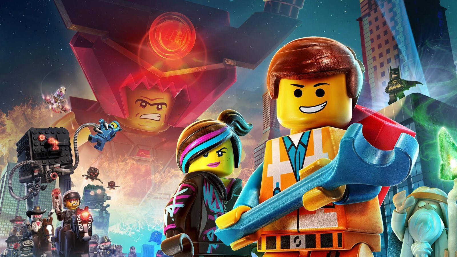 Awesome The Lego Movie Poster Characters