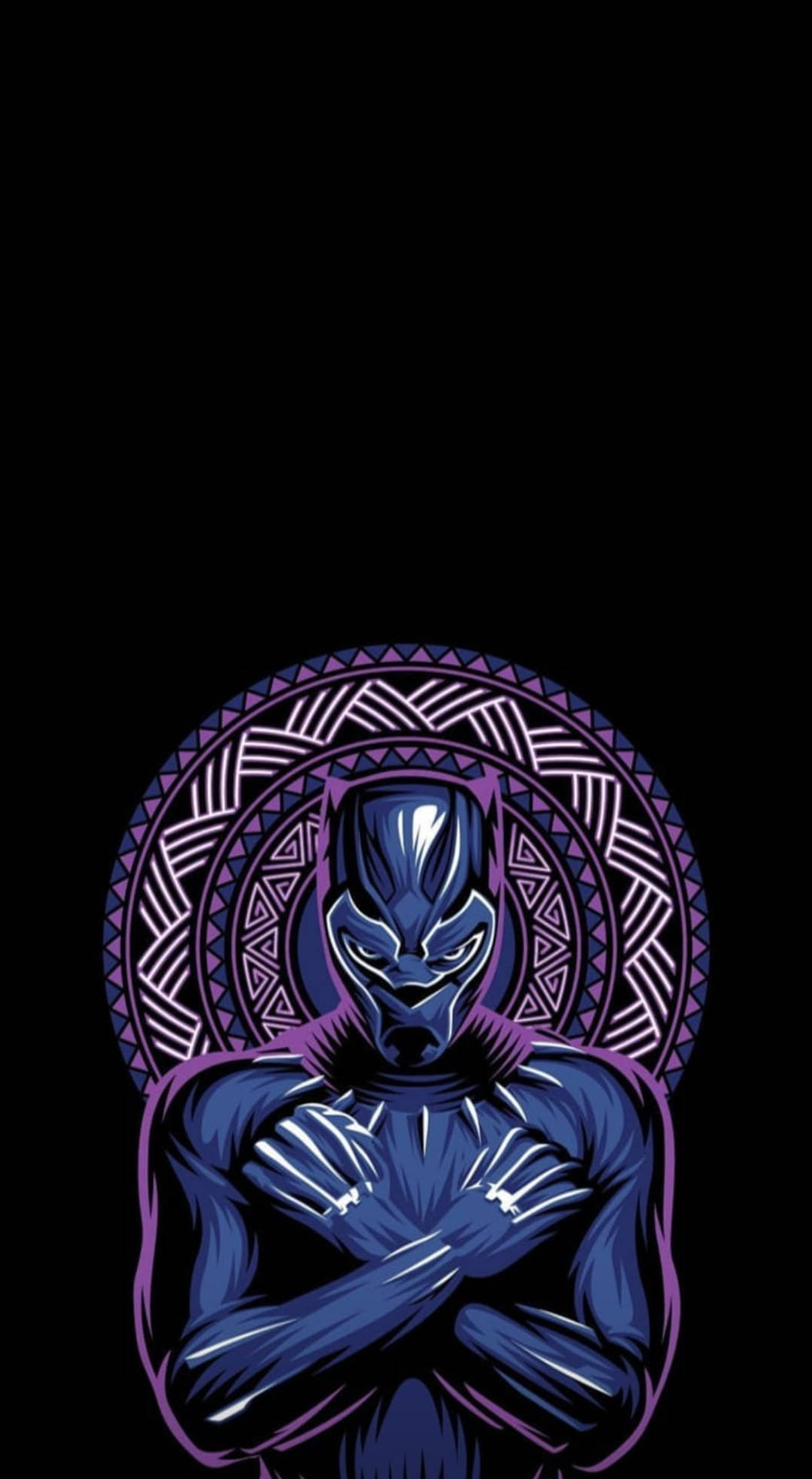 Awesome Wakanda Forever Pose Background