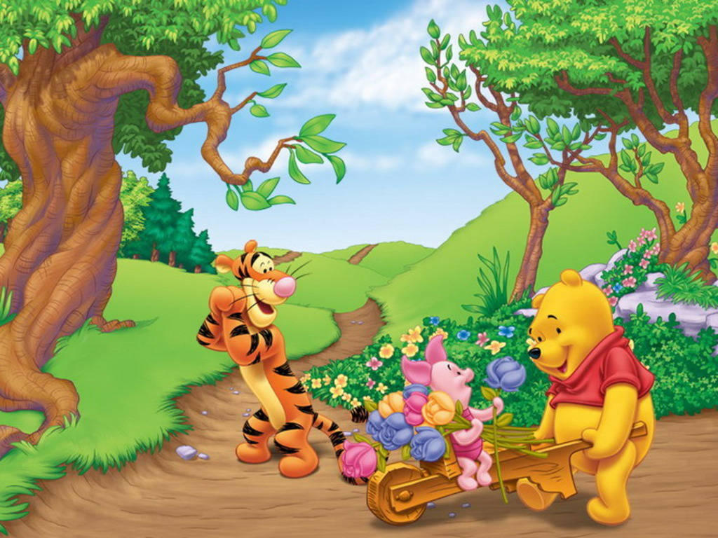 Awesome Winnie The Pooh Iphone Display