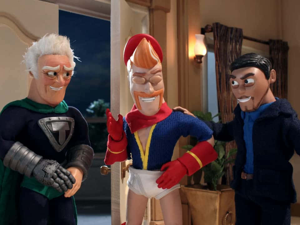 Awkward Face Of Rex In Supermansion