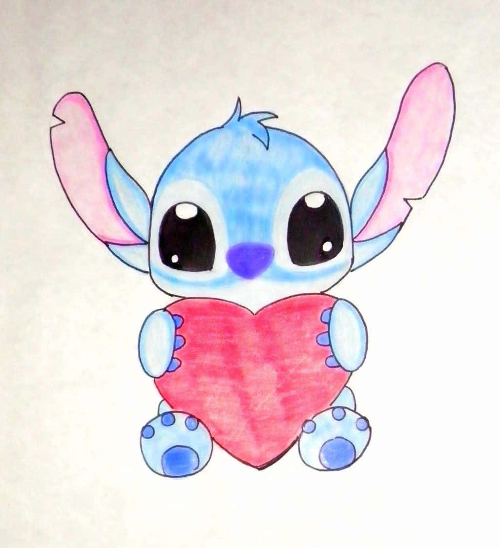 Aww, Look How Cute Baby Stitch Smiles!