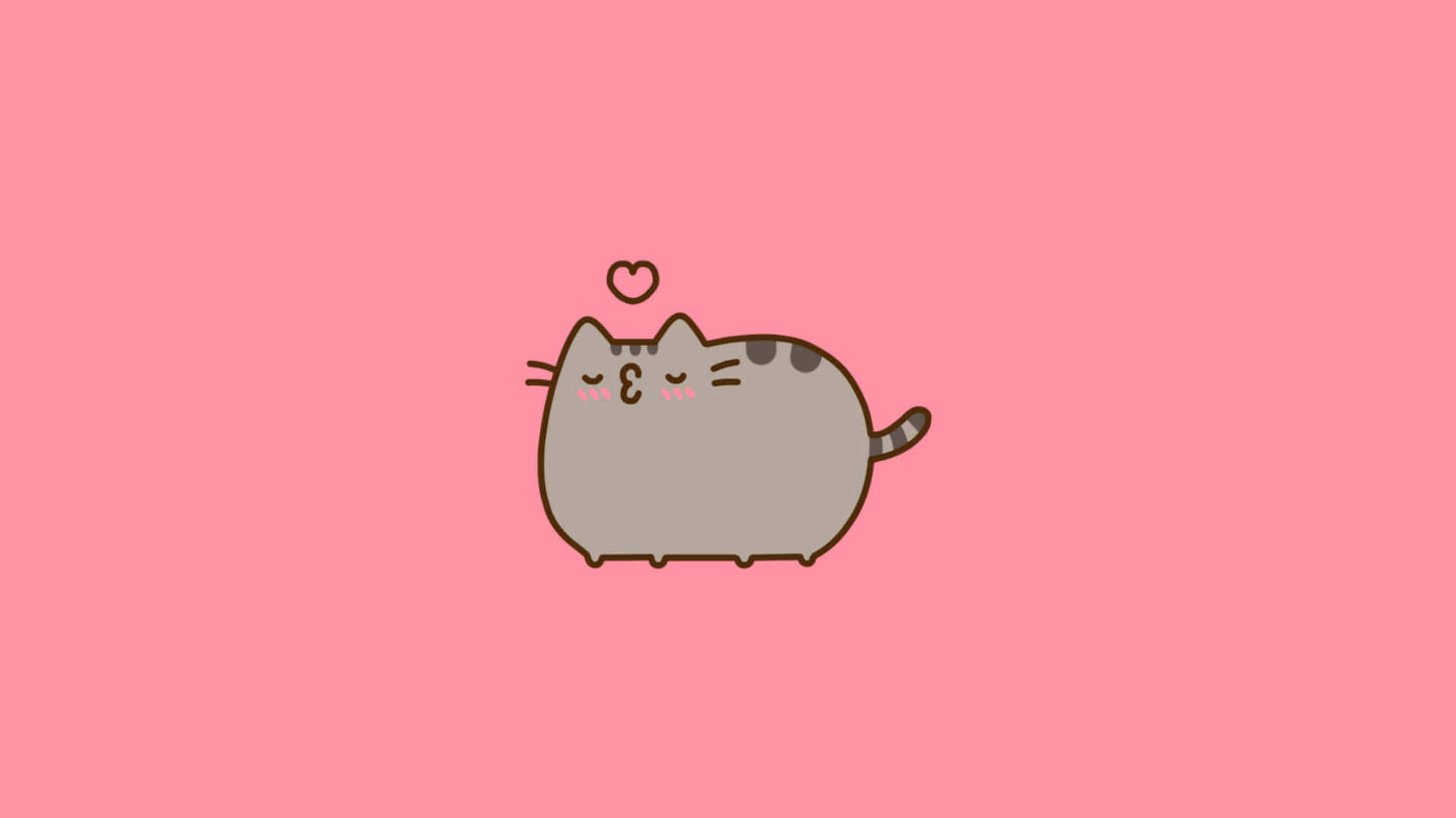 Aww, Pusheen’s So Kawaii! Background