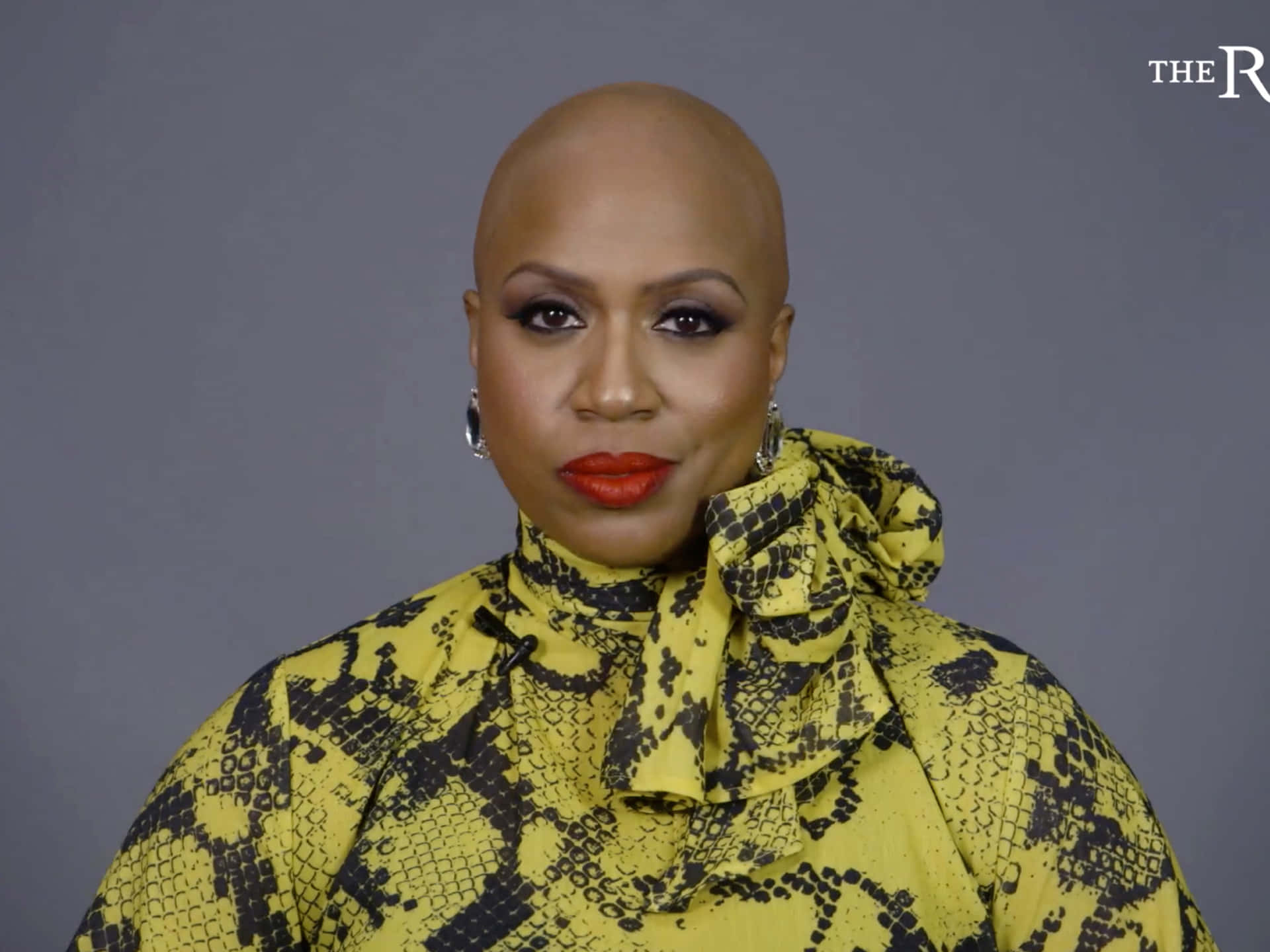 Ayanna Pressley During An Interview