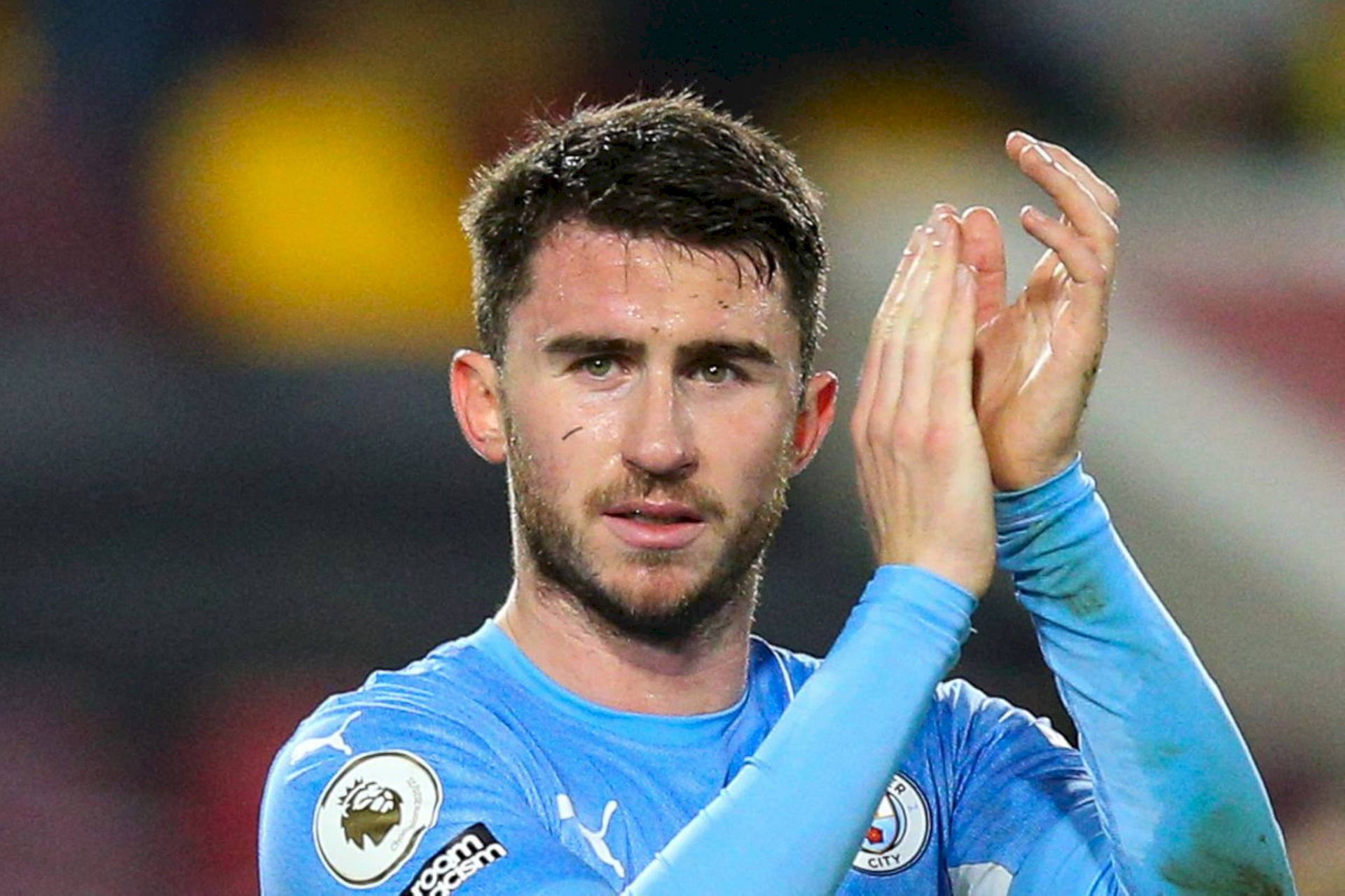 Aymeric Laporte Clapping His Hands