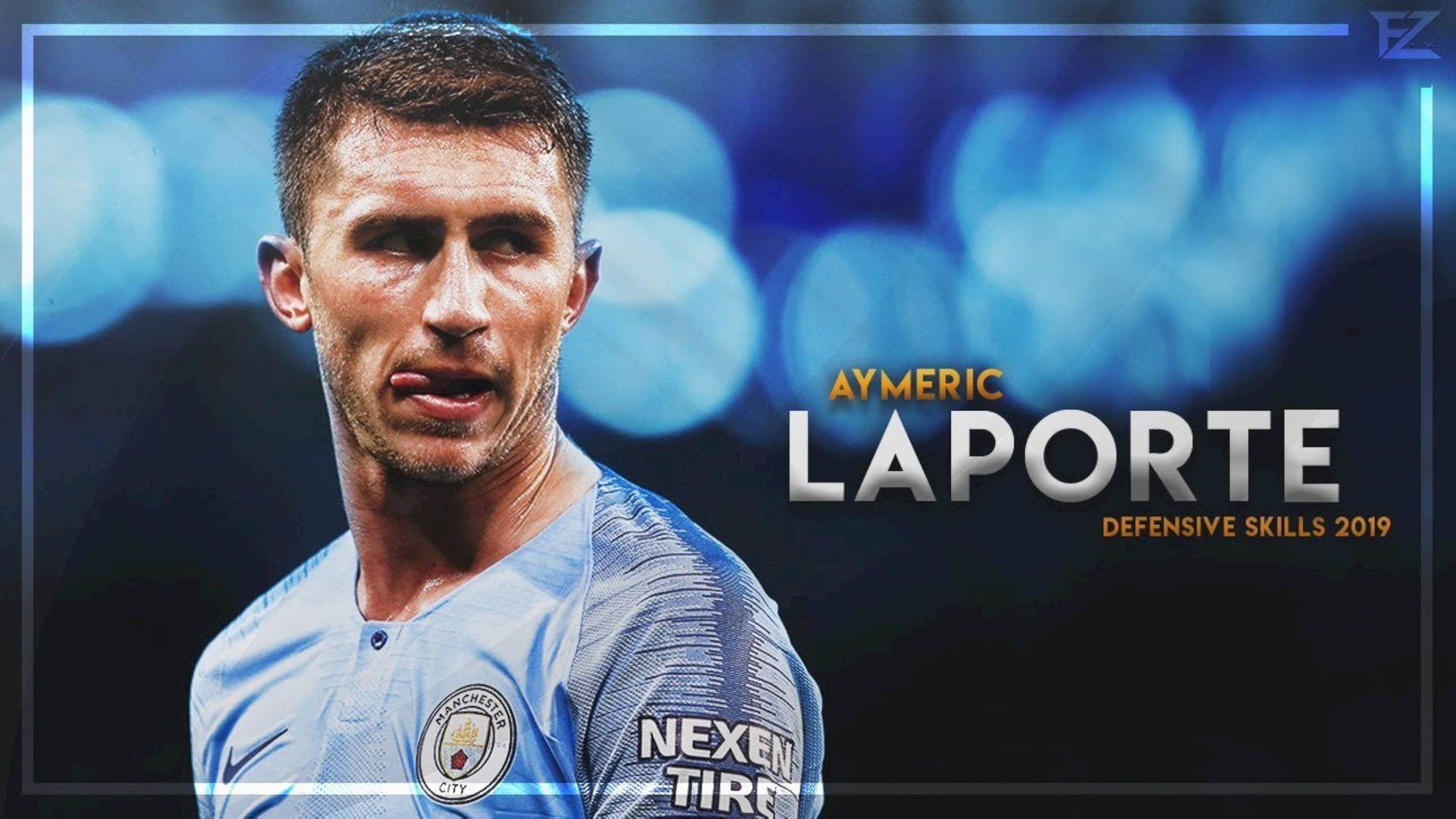 Aymeric Laporte Defensive Skills 2019 Background