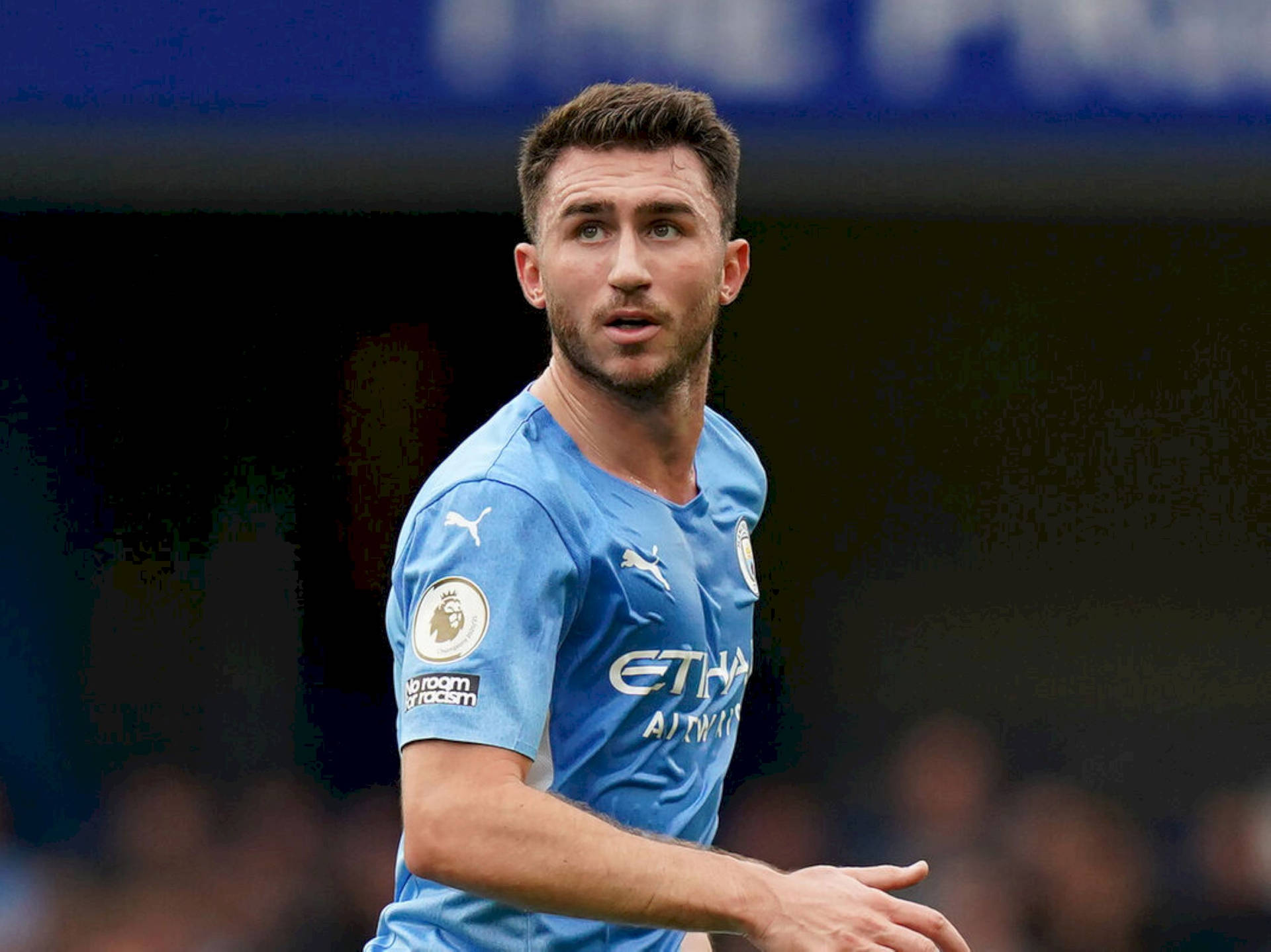 Aymeric Laporte Looking Up Background