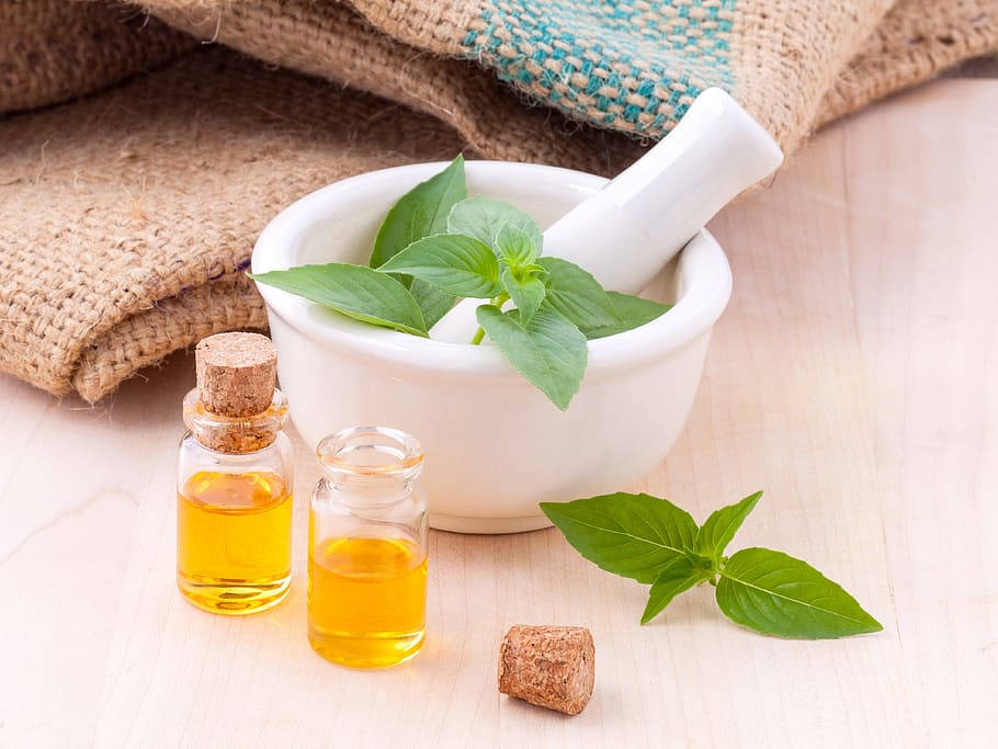 Ayurveda Hd Herbal Medicine Background