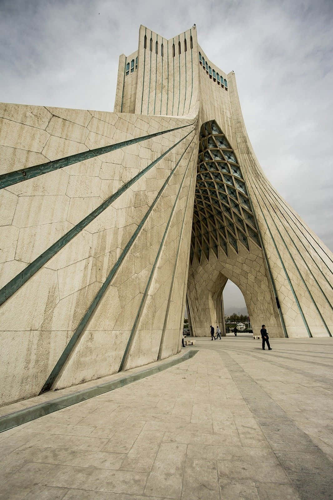 Azadi Tower Angled View