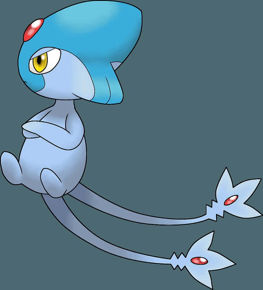 Azelf Pokemon Looking To The Side Background