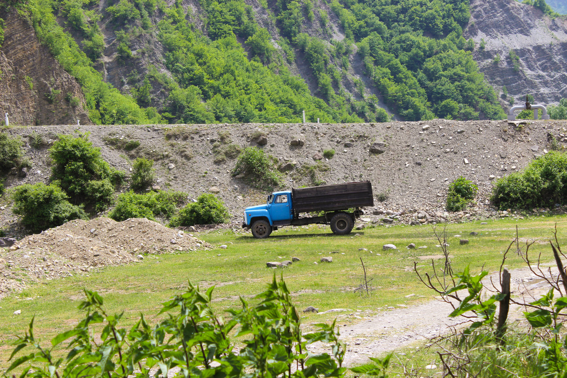 Azerbaijan Green Landforms