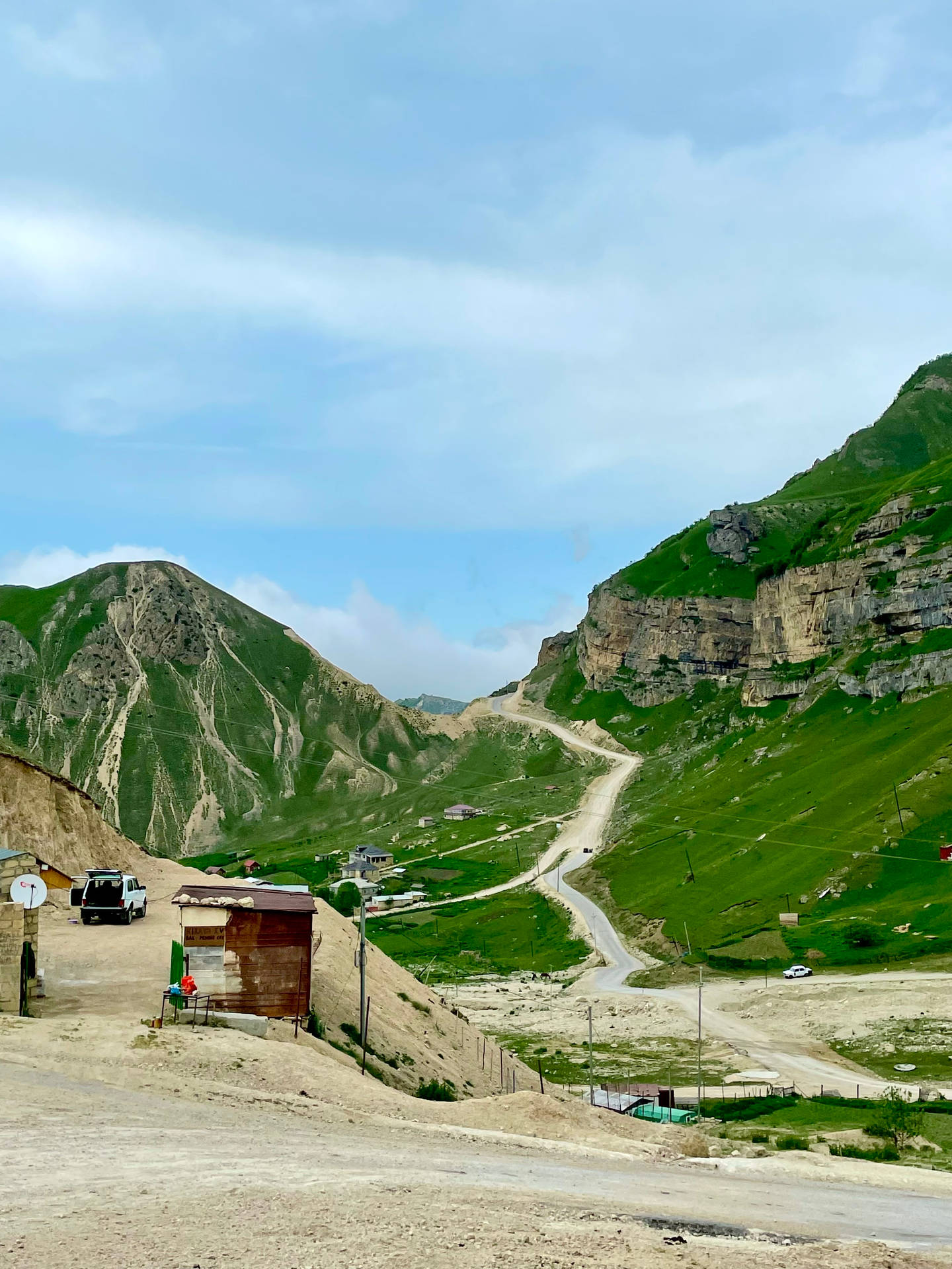 Azerbaijan Laza Village Background