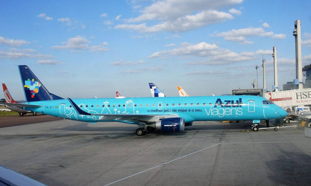 Azul Airlines Bright Blue