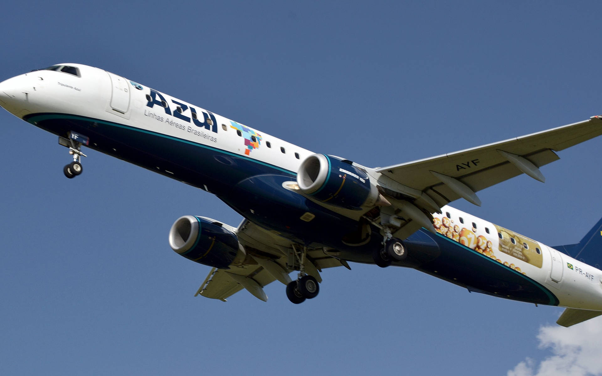 Azul Airlines Design Body Background