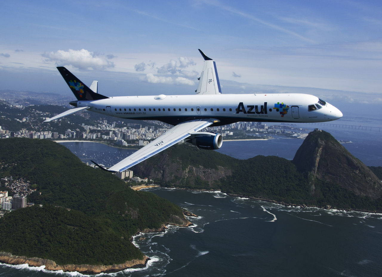 Azul Airlines View Islands