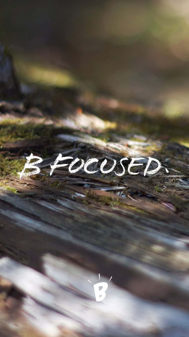 B Focused Background